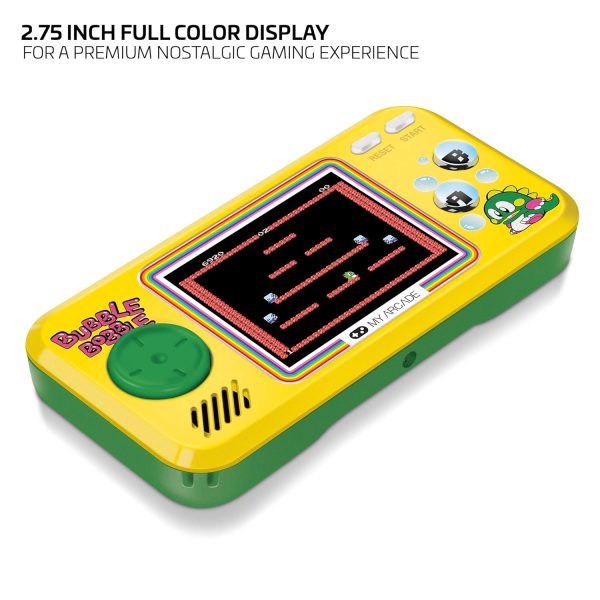 My Arcade Contra Pocket Contra and Super Contra, CO/VS Link for CO-OP Action, Full Color Display, Volume Controls, Headphone Jack, Battery or Micro USB Powered (DGUNL-3281) - Electronic Games - Image 9