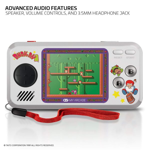 My Arcade Contra Pocket Contra and Super Contra, CO/VS Link for CO-OP Action, Full Color Display, Volume Controls, Headphone Jack, Battery or Micro USB Powered (DGUNL-3281) - Electronic Games - Image 18