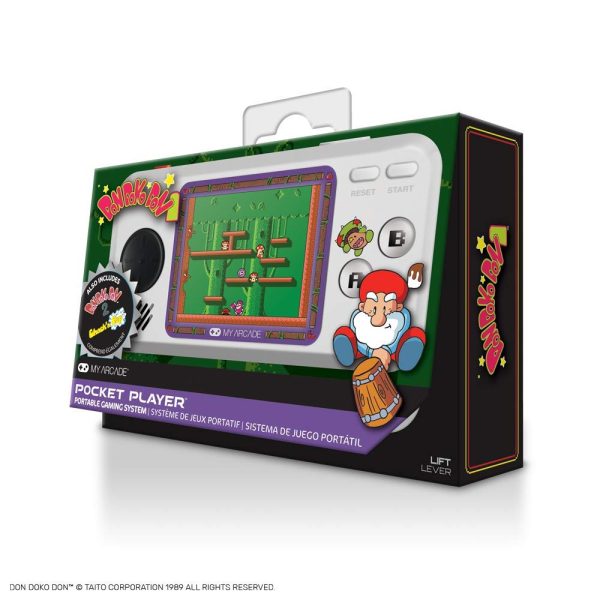 My Arcade Contra Pocket Contra and Super Contra, CO/VS Link for CO-OP Action, Full Color Display, Volume Controls, Headphone Jack, Battery or Micro USB Powered (DGUNL-3281) - Electronic Games - Image 20