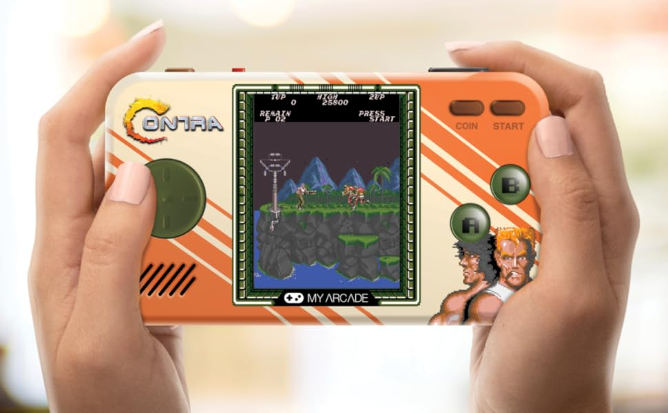 Contra arcade, contra, arcade gaming, portable gaming