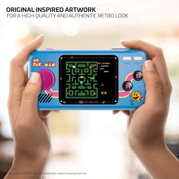 My Arcade All Star Arena Pocket Player- Soccer Portable Sports Game for Kids Adults with 307 Retro Games, 2.75" Screen -DGUNL-4128 - Image 58