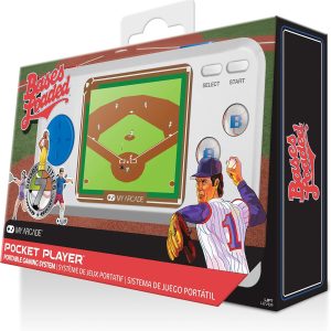 My Arcade Bases Loaded Pocket Player - Collectible Handheld Game Console with 7 Games (DGUNL-3278)