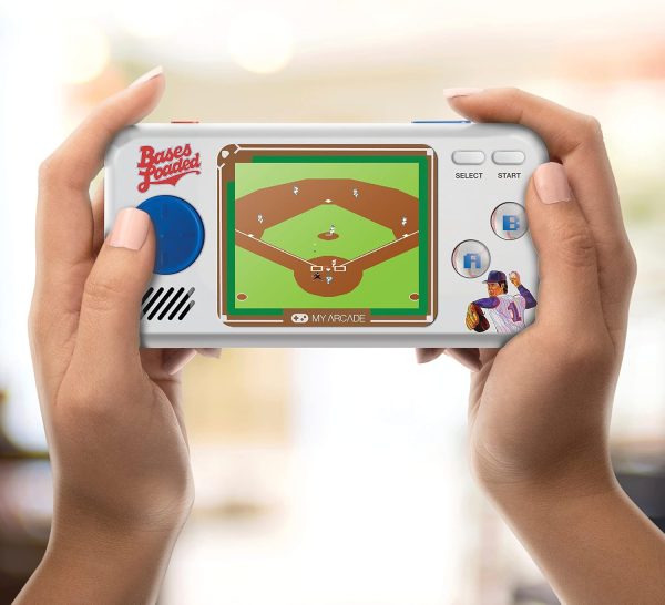 My Arcade Bases Loaded Pocket Player - Collectible Handheld Game Console with 7 Games (DGUNL-3278) - Image 2