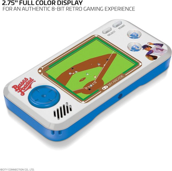 My Arcade Bases Loaded Pocket Player - Collectible Handheld Game Console with 7 Games (DGUNL-3278) - Image 6