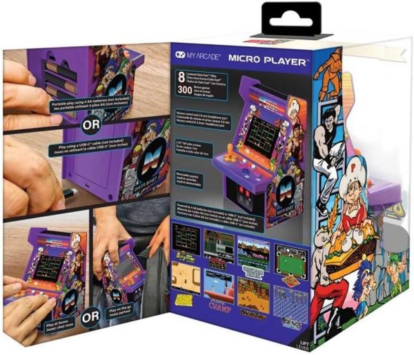 My Arcade Space Invaders Micro Player: Mini Arcade Machine Video Game, Fully Playable, 6.75" Collectible Premium Edition - Image 17