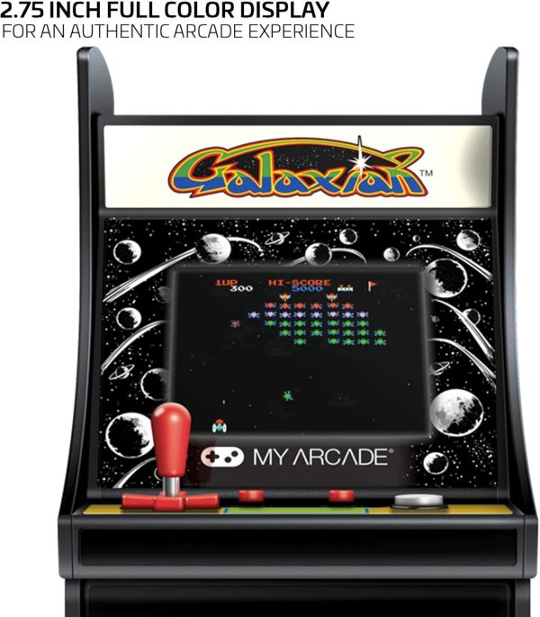 My Arcade Space Invaders Micro Player: Mini Arcade Machine Video Game, Fully Playable, 6.75" Collectible Premium Edition - Image 19