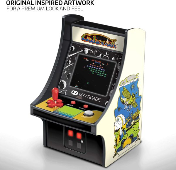 My Arcade Space Invaders Micro Player: Mini Arcade Machine Video Game, Fully Playable, 6.75" Collectible Premium Edition - Image 20