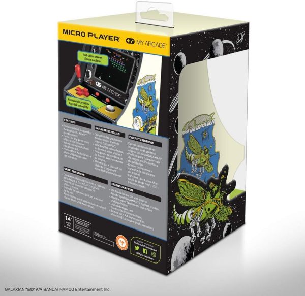 My Arcade Space Invaders Micro Player: Mini Arcade Machine Video Game, Fully Playable, 6.75" Collectible Premium Edition - Image 25