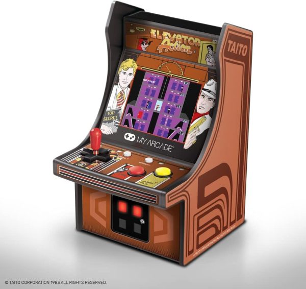 My Arcade Space Invaders Micro Player: Mini Arcade Machine Video Game, Fully Playable, 6.75" Collectible Premium Edition - Image 29
