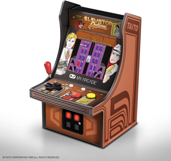 My Arcade Space Invaders Micro Player: Mini Arcade Machine Video Game, Fully Playable, 6.75" Collectible Premium Edition - Image 30
