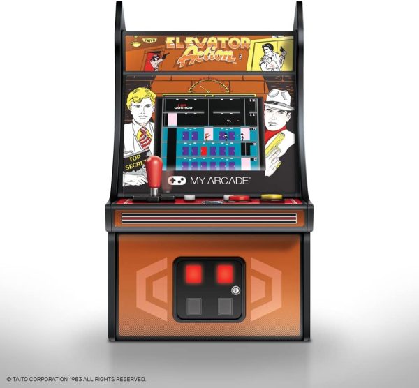My Arcade Space Invaders Micro Player: Mini Arcade Machine Video Game, Fully Playable, 6.75" Collectible Premium Edition - Image 32