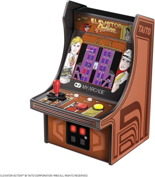 My Arcade Space Invaders Micro Player: Mini Arcade Machine Video Game, Fully Playable, 6.75" Collectible Premium Edition - Image 34
