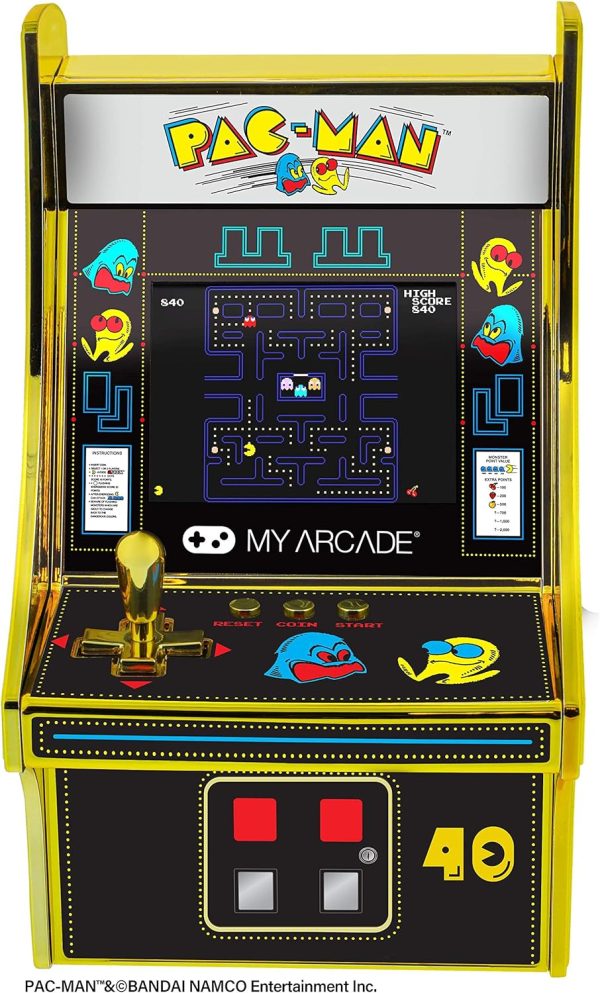 My Arcade Space Invaders Micro Player: Mini Arcade Machine Video Game, Fully Playable, 6.75" Collectible Premium Edition - Image 58