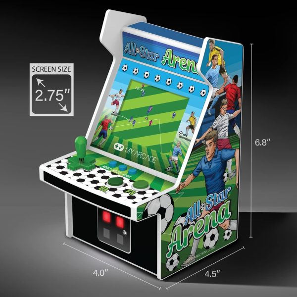 My Arcade Space Invaders Micro Player: Mini Arcade Machine Video Game, Fully Playable, 6.75" Collectible Premium Edition - Image 70