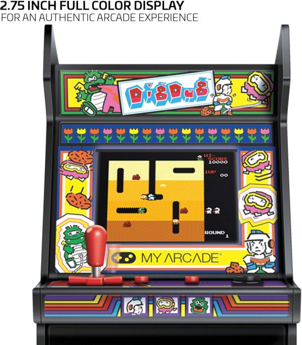 My Arcade Space Invaders Micro Player: Mini Arcade Machine Video Game, Fully Playable, 6.75" Collectible Premium Edition - Image 77
