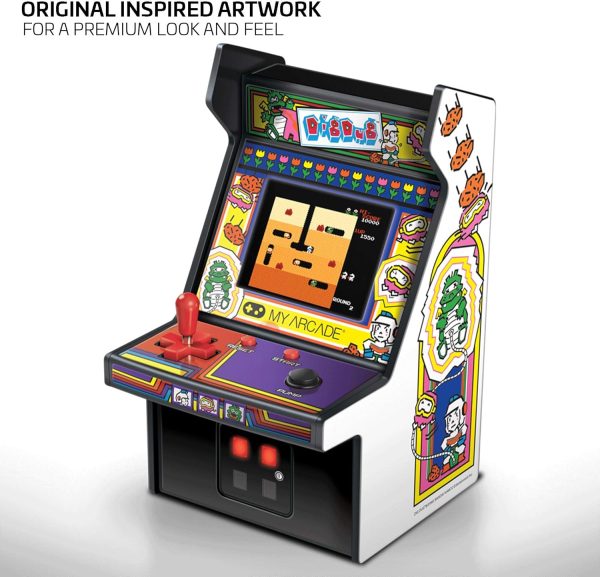 My Arcade Space Invaders Micro Player: Mini Arcade Machine Video Game, Fully Playable, 6.75" Collectible Premium Edition - Image 78