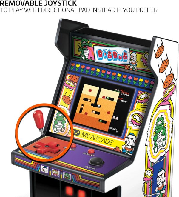 My Arcade Space Invaders Micro Player: Mini Arcade Machine Video Game, Fully Playable, 6.75" Collectible Premium Edition - Image 79