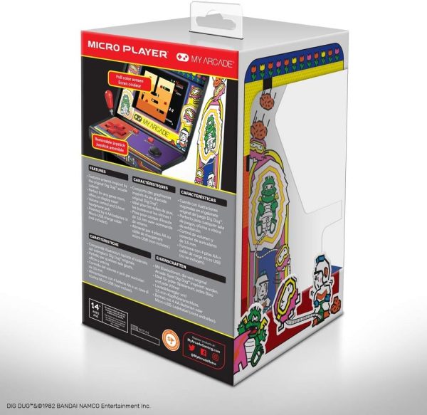 My Arcade Space Invaders Micro Player: Mini Arcade Machine Video Game, Fully Playable, 6.75" Collectible Premium Edition - Image 82