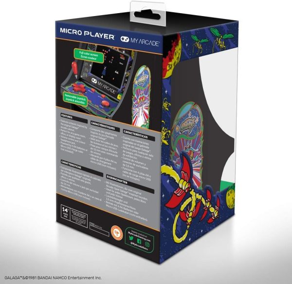 My Arcade Space Invaders Micro Player: Mini Arcade Machine Video Game, Fully Playable, 6.75" Collectible Premium Edition - Image 89