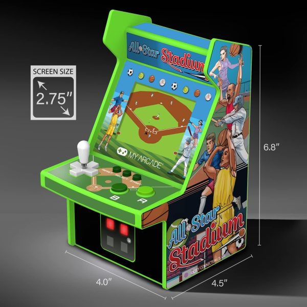 My Arcade Space Invaders Micro Player: Mini Arcade Machine Video Game, Fully Playable, 6.75" Collectible Premium Edition - Image 108