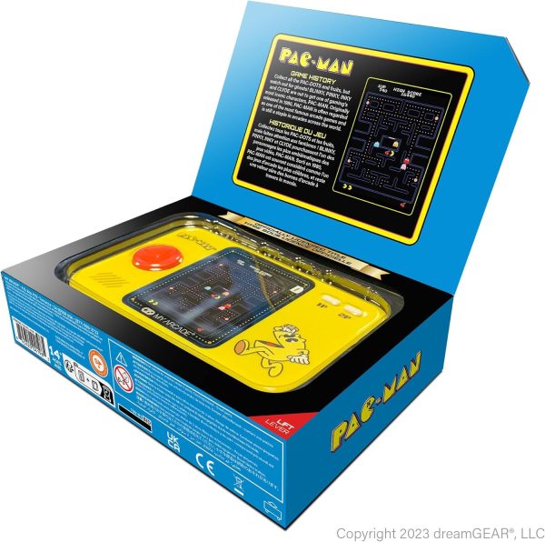 My Arcade Ms. Pac-Man Pocket Player Pro: Officially Licensed, Fun Games for Kids and Adults,Portable Video Game, 2.75" Color Display, Ergonomic Design - Image 13