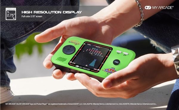 My Arcade Ms. Pac-Man Pocket Player Pro: Officially Licensed, Fun Games for Kids and Adults,Portable Video Game, 2.75" Color Display, Ergonomic Design - Image 31