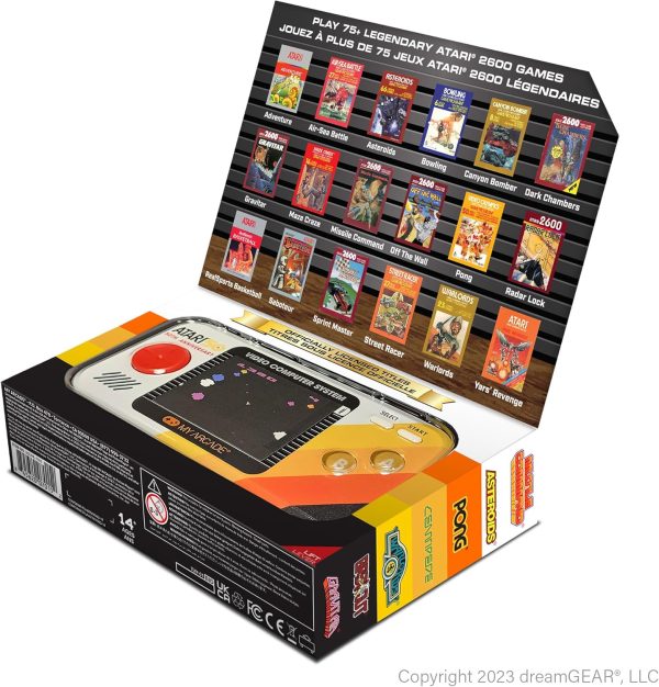 My Arcade Ms. Pac-Man Pocket Player Pro: Officially Licensed, Fun Games for Kids and Adults,Portable Video Game, 2.75" Color Display, Ergonomic Design - Image 55