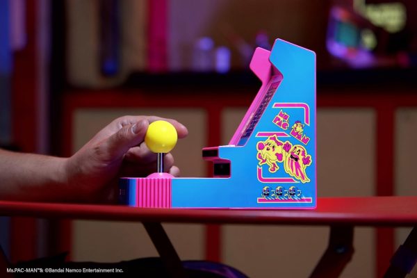 My Arcade Ms. Pac-Man Joystick Player: Arcade Classics, Officially Licensed Mini Video Game Console, 2 Game Modes, Portable Fun Game for Kids and Adults - Image 6