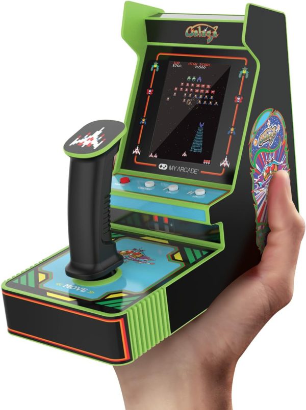 My Arcade Ms. Pac-Man Joystick Player: Arcade Classics, Officially Licensed Mini Video Game Console, 2 Game Modes, Portable Fun Game for Kids and Adults - Image 7