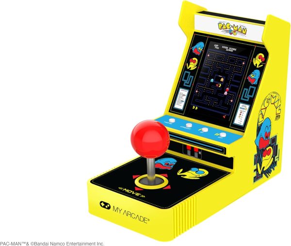 My Arcade Ms. Pac-Man Joystick Player: Arcade Classics, Officially Licensed Mini Video Game Console, 2 Game Modes, Portable Fun Game for Kids and Adults - Image 14