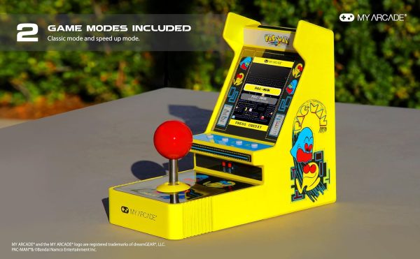 My Arcade Ms. Pac-Man Joystick Player: Arcade Classics, Officially Licensed Mini Video Game Console, 2 Game Modes, Portable Fun Game for Kids and Adults - Image 15