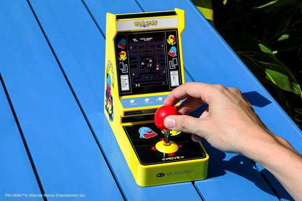 My Arcade Ms. Pac-Man Joystick Player: Arcade Classics, Officially Licensed Mini Video Game Console, 2 Game Modes, Portable Fun Game for Kids and Adults - Image 19